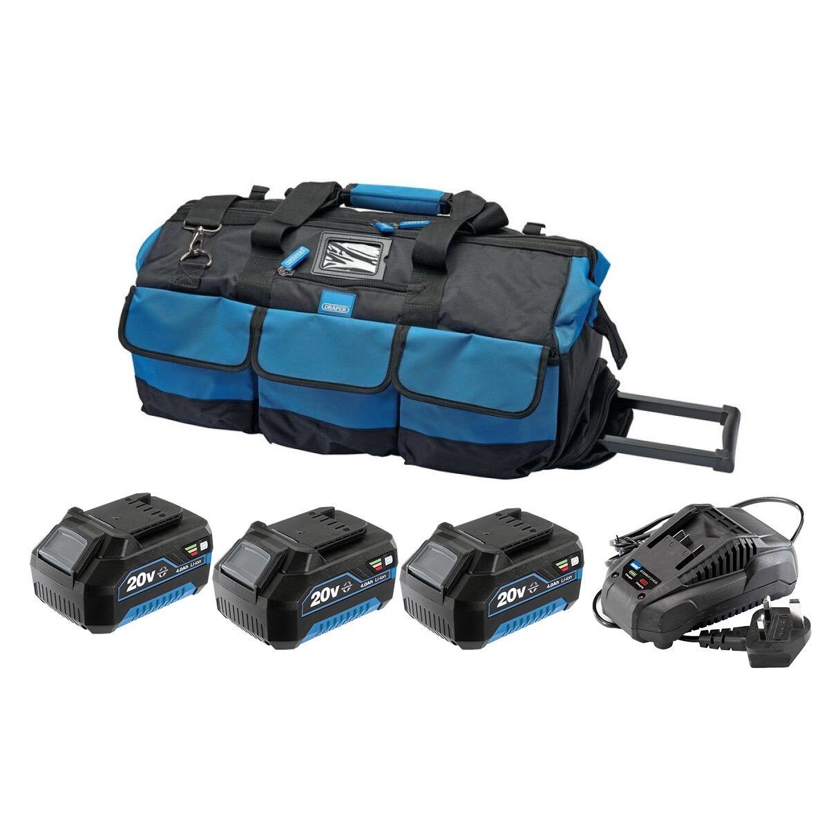 Draper 8 Piece Storm Force 20V Power Tool Kit - Signature Retail Stores