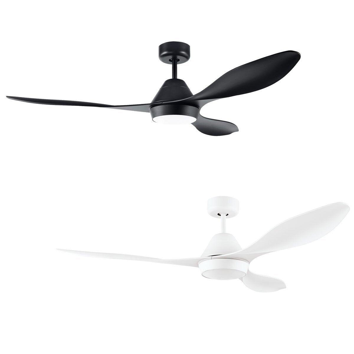 Eglo Antibes 3 Blade (132cm) Indoor Ceiling Fan with DC Motor, LED Light and Remote Control, available in 2 Colours - Signature Retail Stores