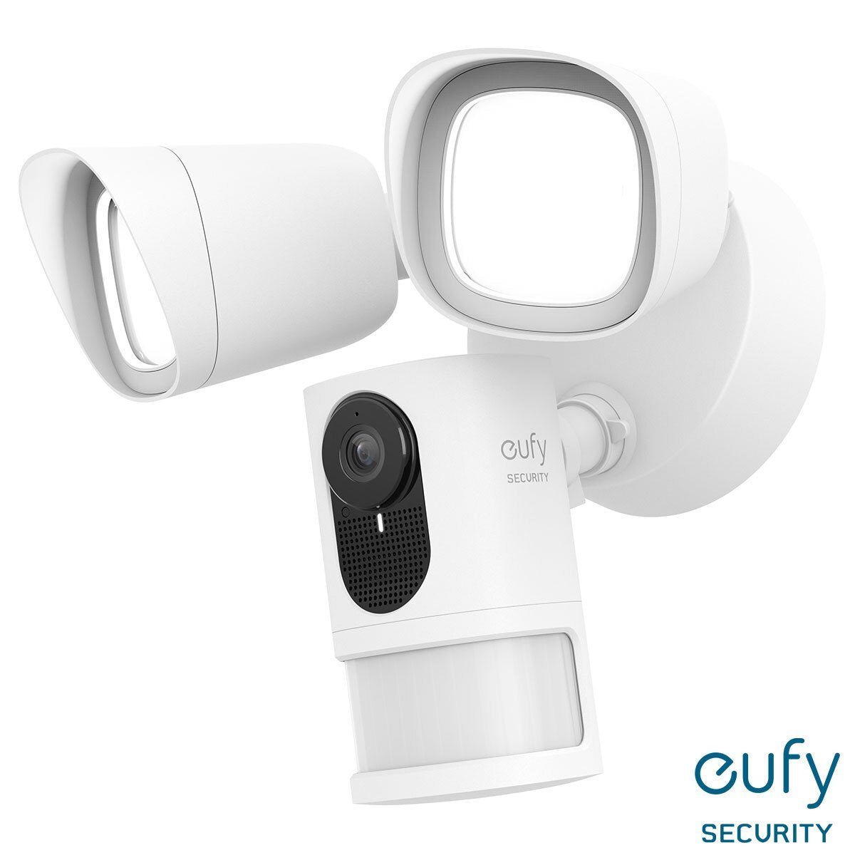 Eufy 2k Hardwired Floodlight Camera with 4GB eMMC Local Storage in White - Signature Retail Stores