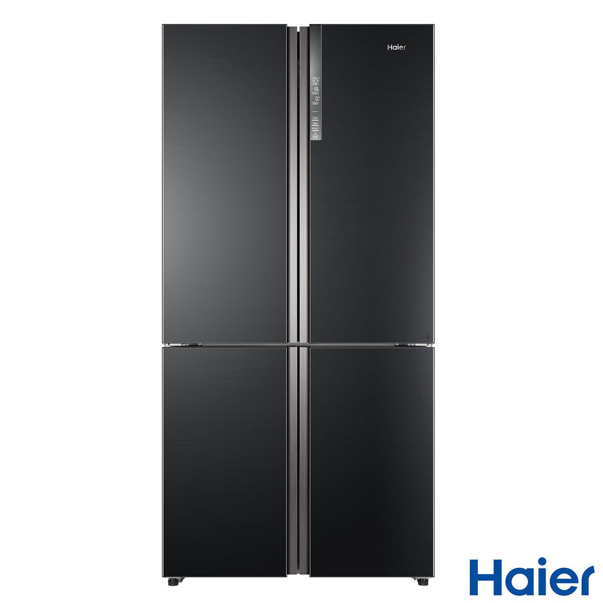 Haier HTF610DSN7, Multidoor Fridge Freezer F Rated in Black Stainless Steel Effect - Signature Retail Stores