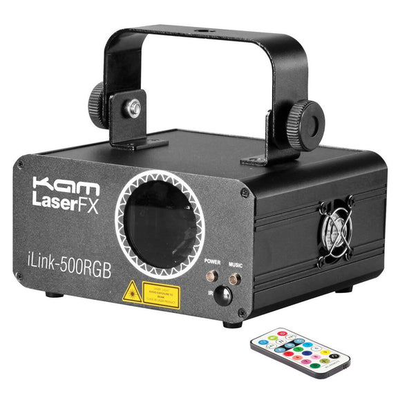 KAM KML301 500RGB Multi-Colour Laser Lights, 300mW – Signature Retail ...