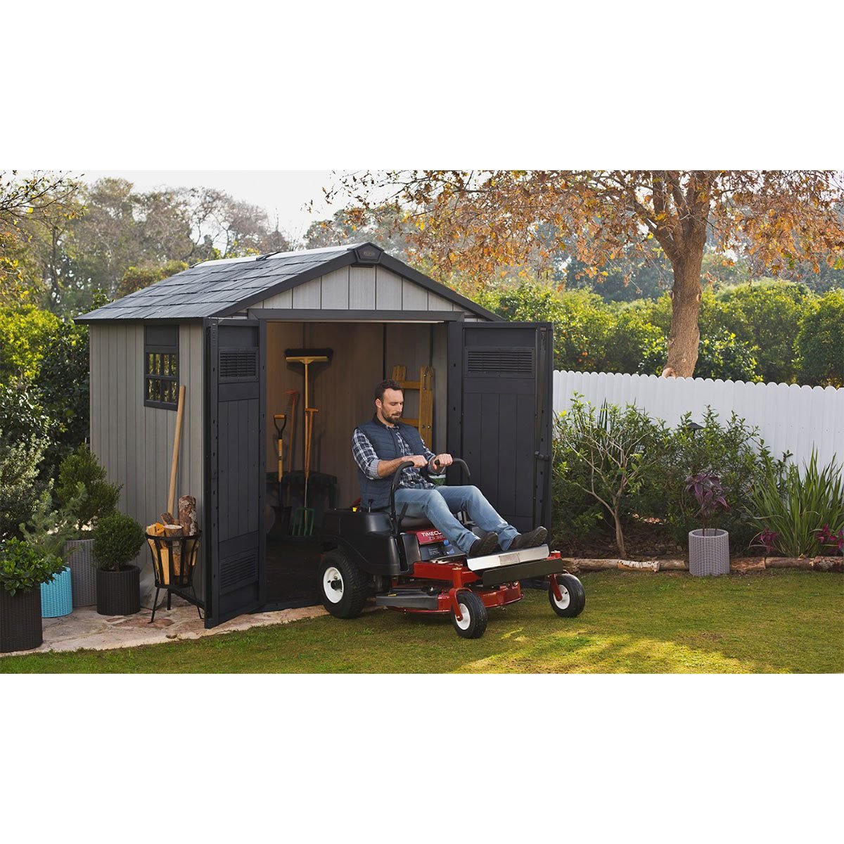 Keter Oakland 7ft 6" x 11ft (2.3 x 3.4m) Shed - Signature Retail Stores