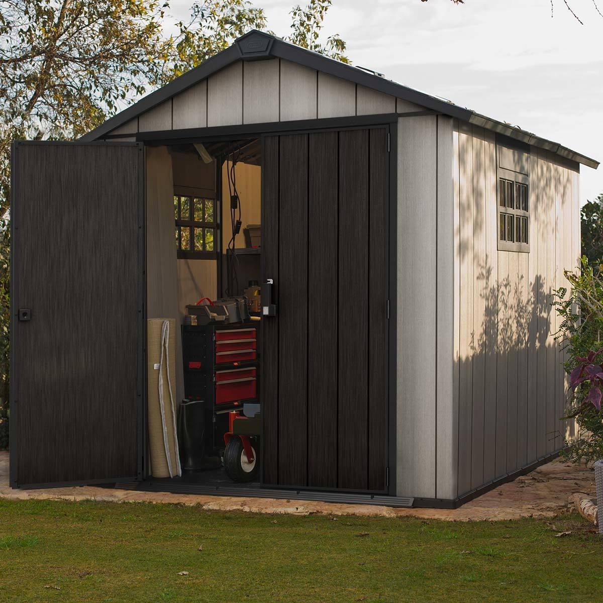 Keter Oakland 7ft 6" x 11ft (2.3 x 3.4m) Shed - Signature Retail Stores