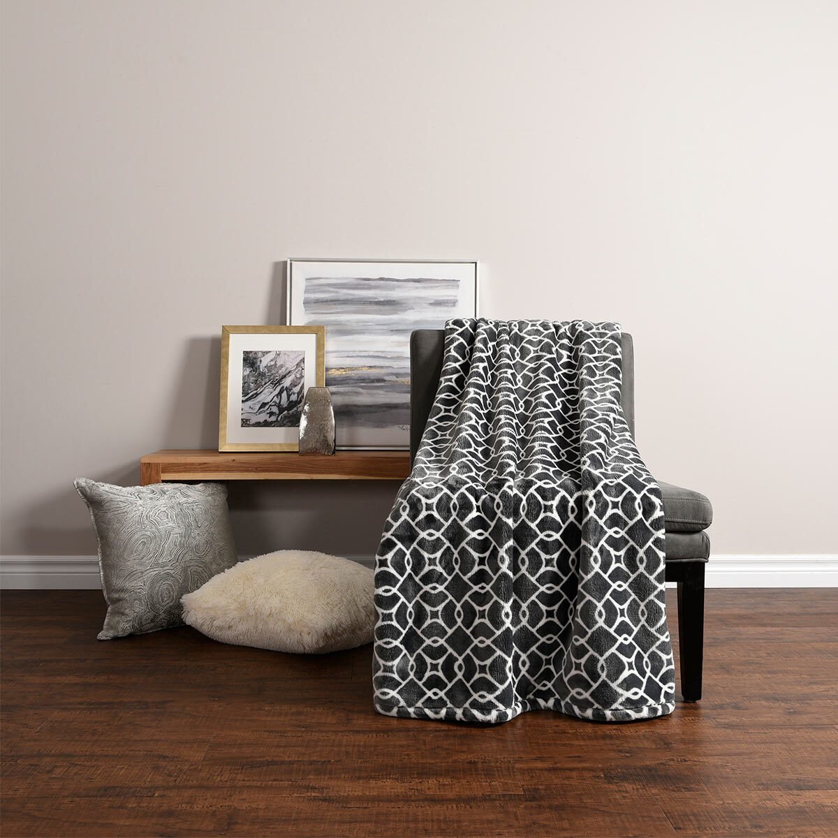 Life Comfort Urban Plush Throw, Available in 4 Colours, 152 x 177 cm - Signature Retail Stores