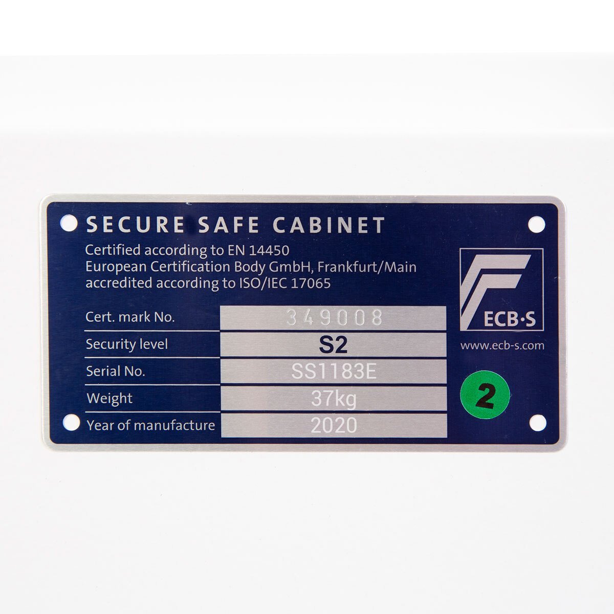 Phoenix Fortress SS1183E Security Safe with Electronic Lock, 42 Litres - Signature Retail Stores