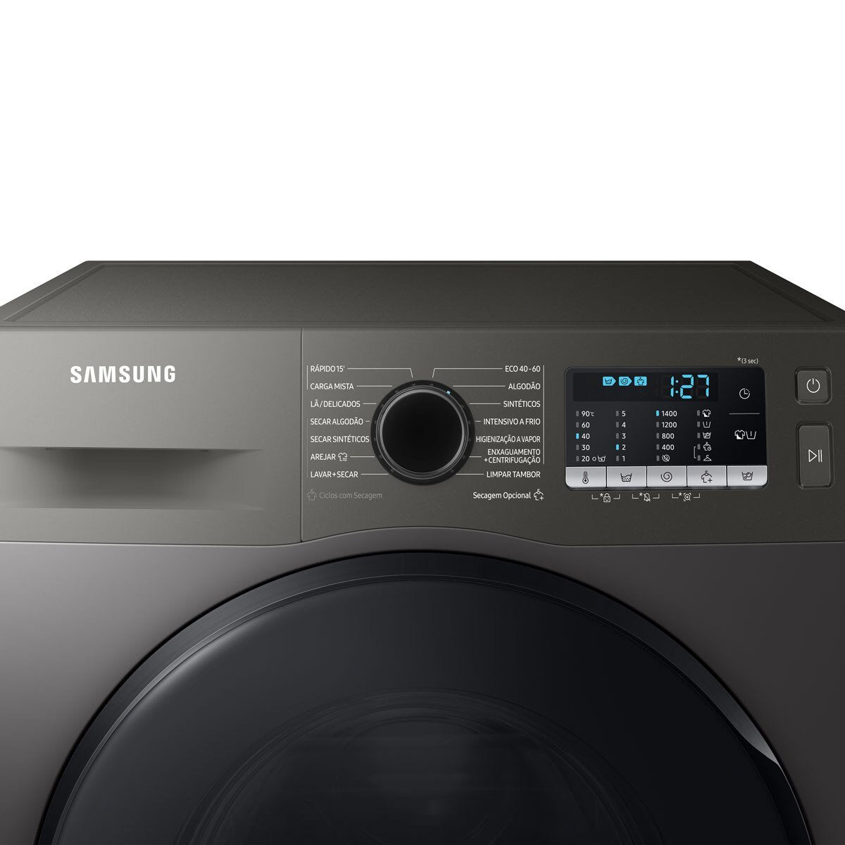 Samsung WD90TA046BX/EU, 9kg/6kg, 1400rpm, Washer Dryer, B Rating in Graphite - Signature Retail Stores