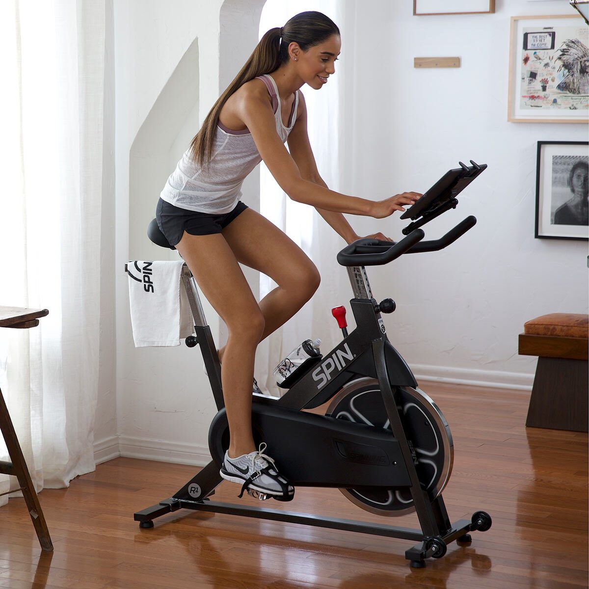 SPIN® L3 Home Exercise Bike with Dual-Sided SPD Pedals and 1 Year Spinning® Digital Subscription - Signature Retail Stores