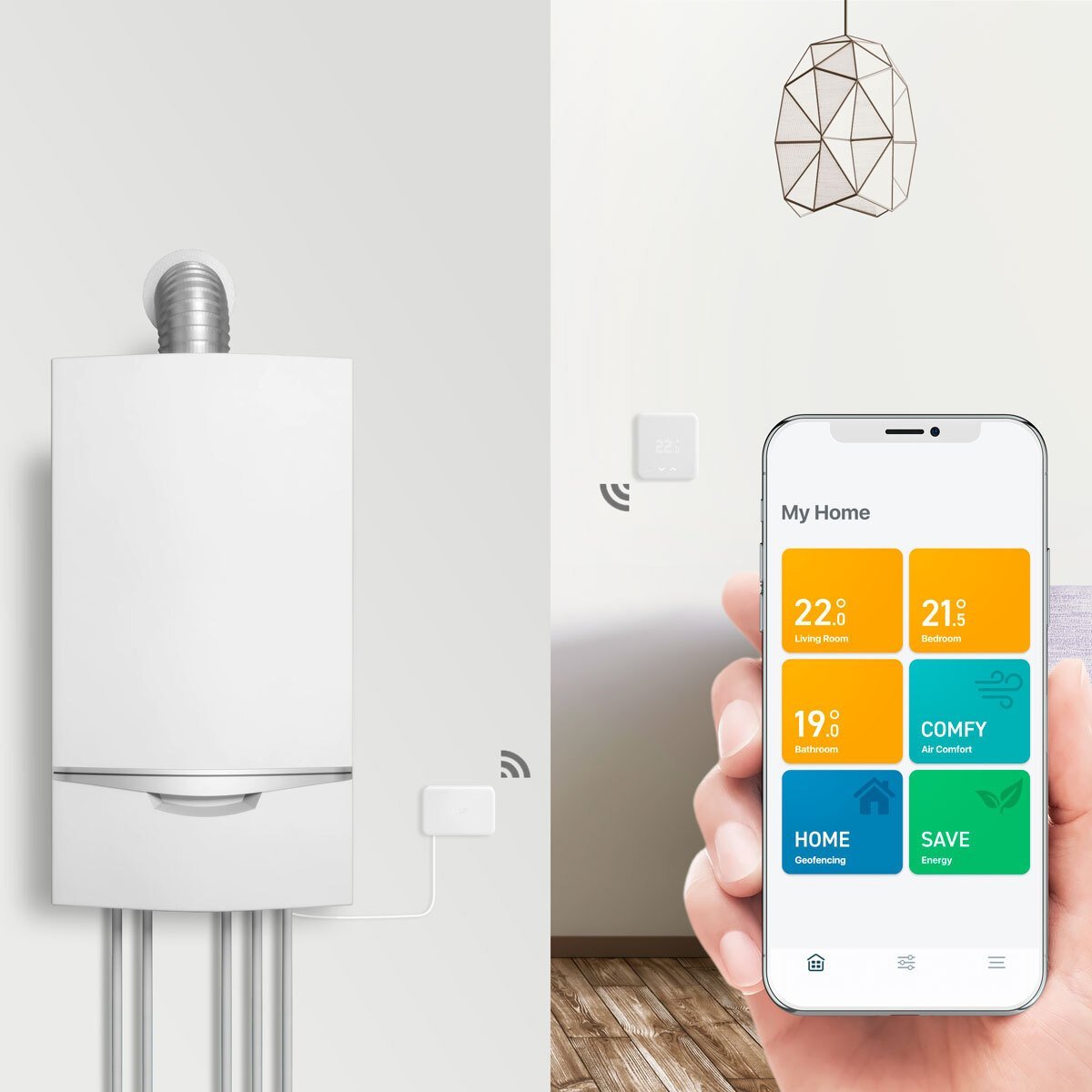tado° Smart Thermostat V3+ with Hot Water Control - Signature Retail Stores