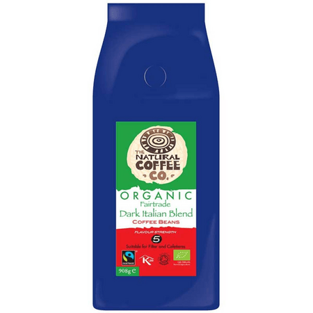 The Natural Coffee Co. Organic Dark Italian Blend Coffee, 908g - Signature Retail Stores