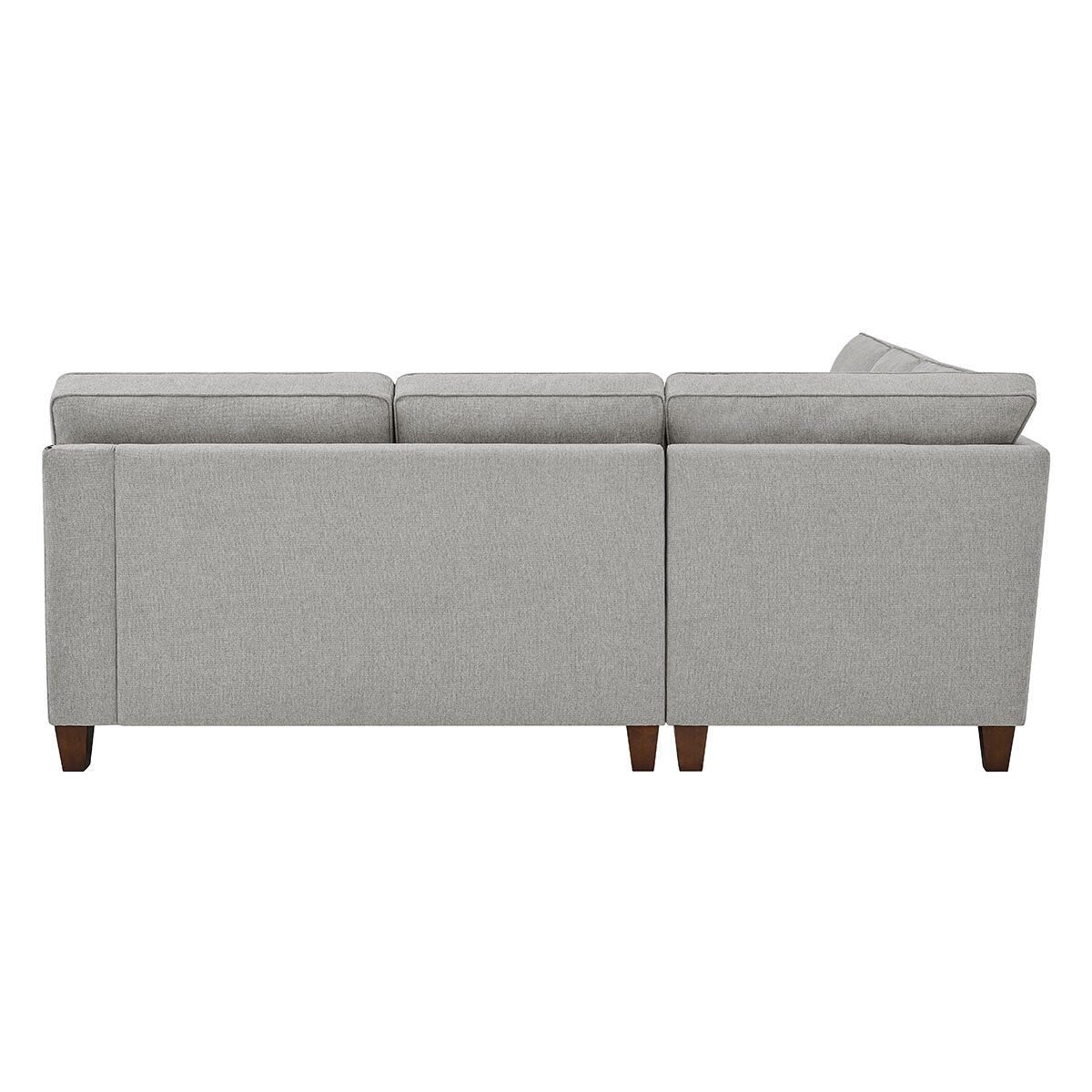 True Innovations Ellen Light Grey Fabric Corner Sofa - Signature Retail Stores