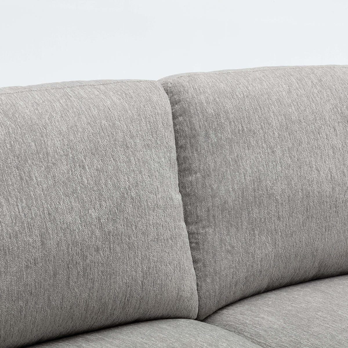 Zoy Sherwood Grey Fabric Sectional Sofa - Signature Retail Stores